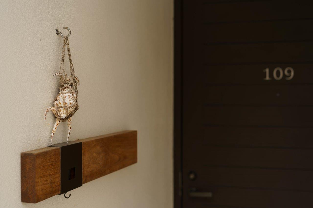 部屋のエントランスの様子