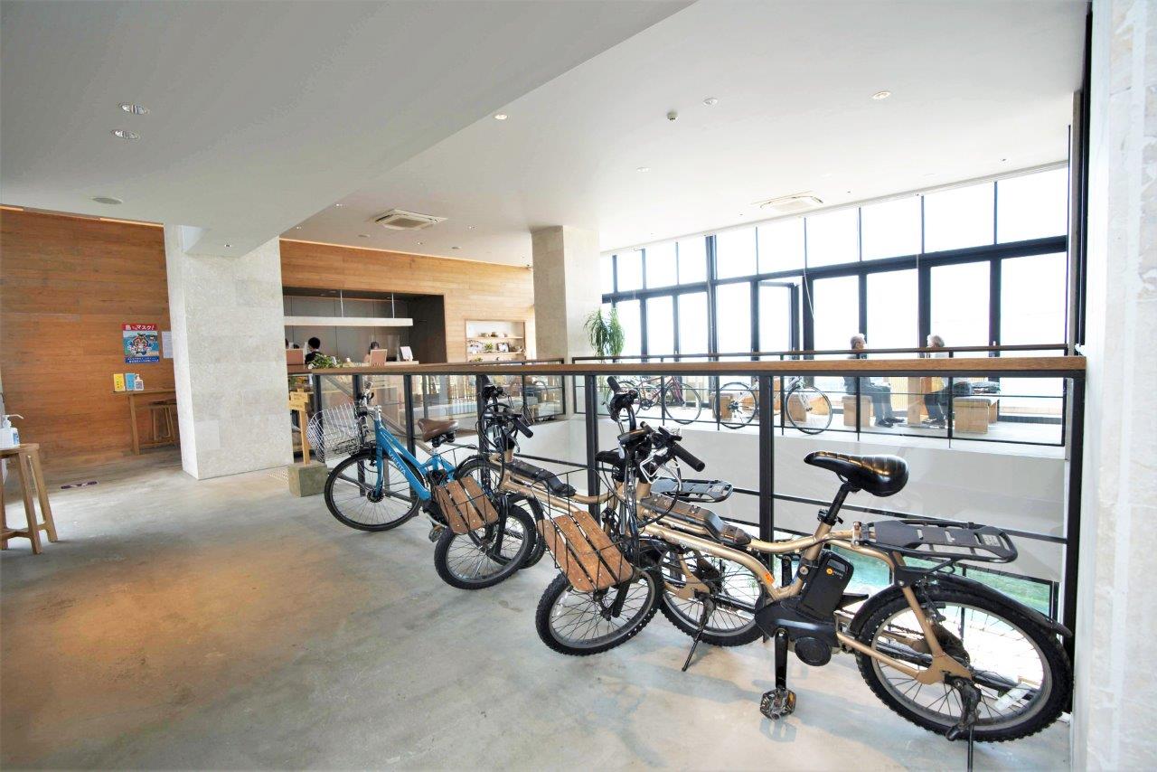 ホテルローカスのロビーの様子