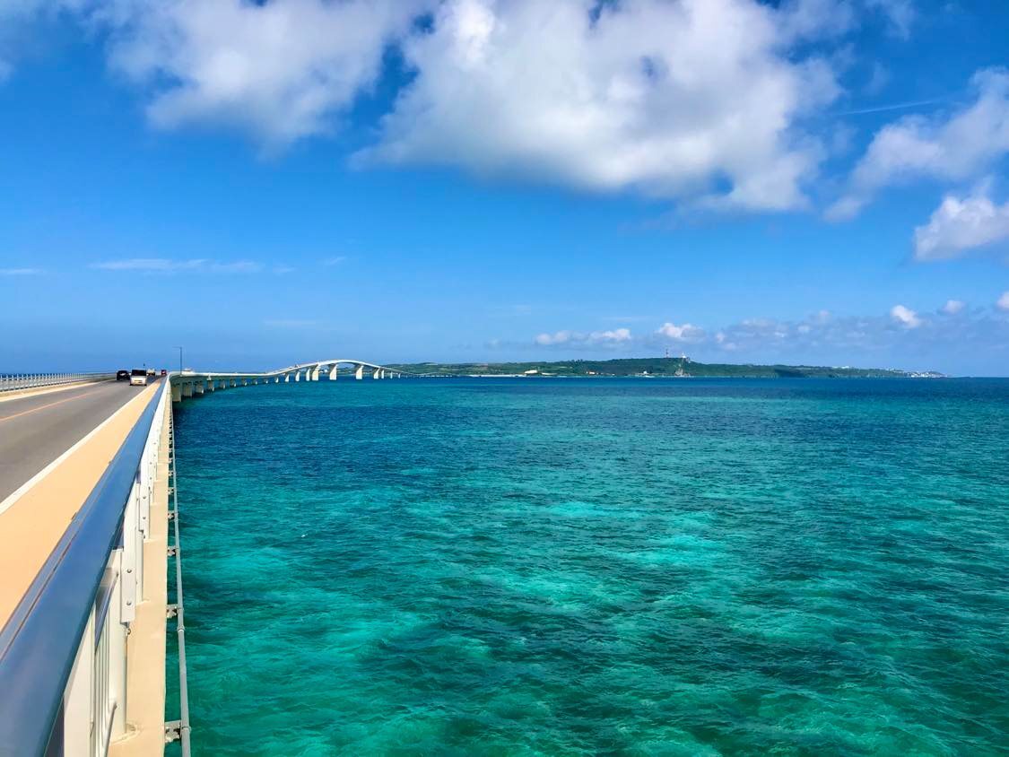 伊良部大橋の様子